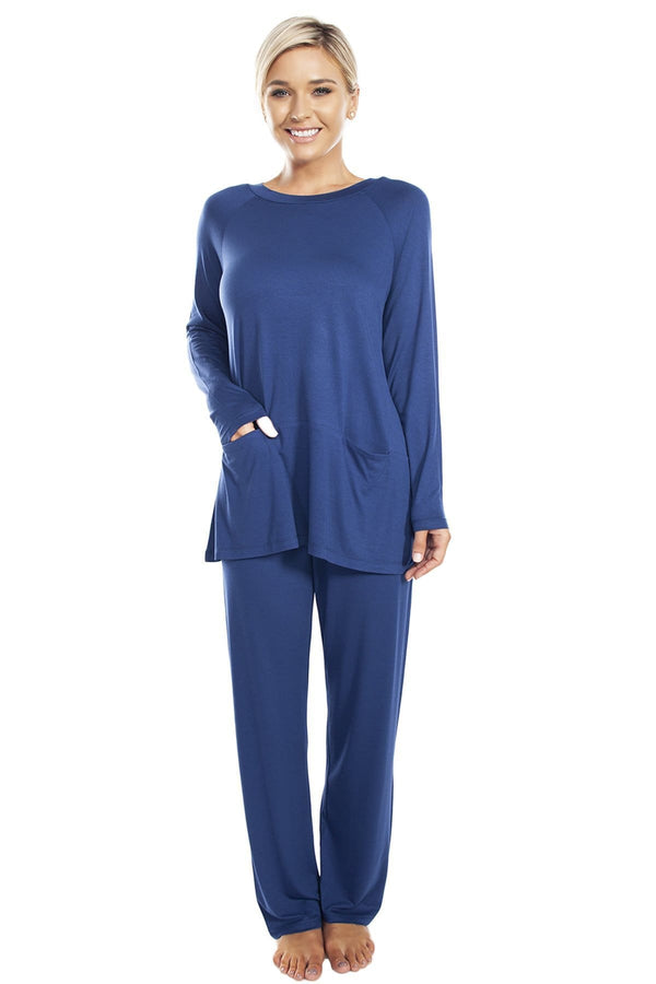 Rhonda Shear Boat Neck Pocket Tunic - FINAL SALE