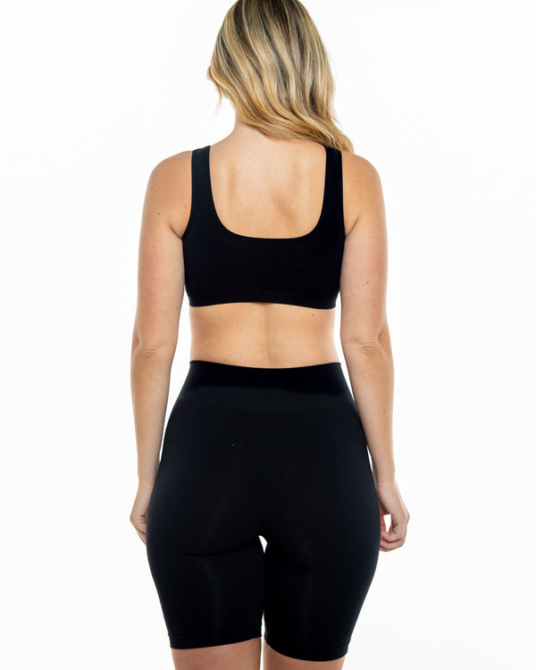 Rhonda Shear Cotton Blend Longline Shorts