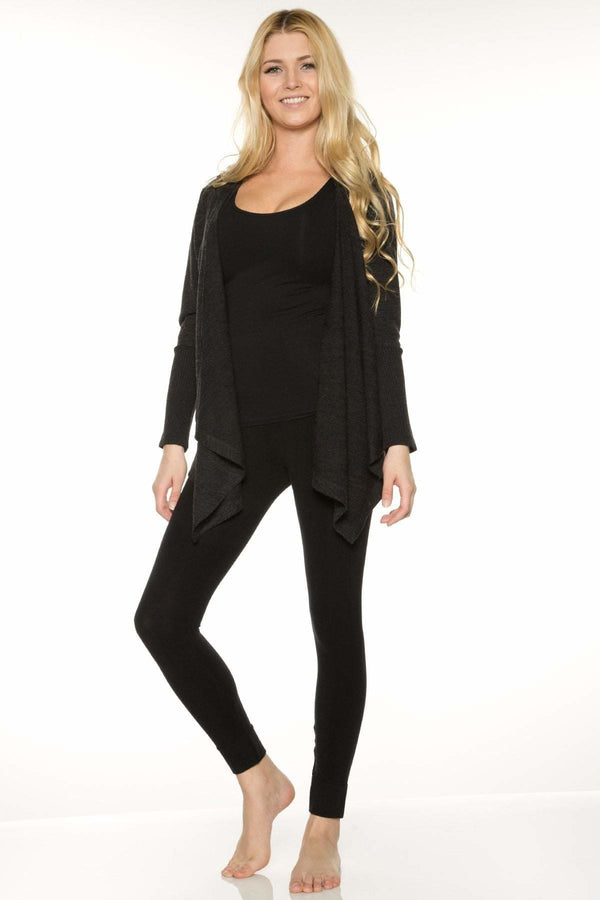 Rhonda Shear Hooded Sweater Wrap - FINAL SALE