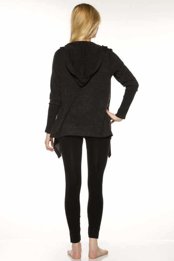 Rhonda Shear Hooded Sweater Wrap - FINAL SALE