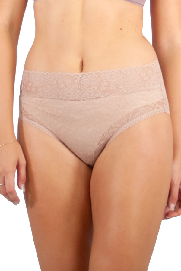 Rhonda Shear Lace Panty Brief For Women