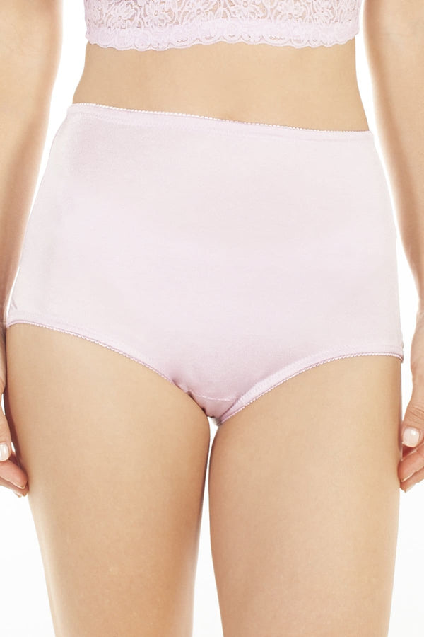 Rhonda Shear Lace Trim Brief Panty - Final Sale