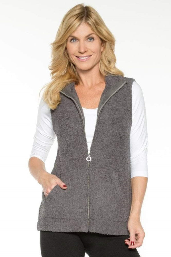 Rhonda Shear Marshmallow Vest - FINAL SALE