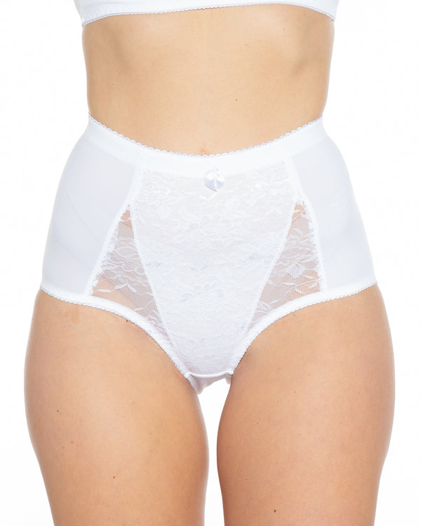 Rhonda Shear Pin Up Lace Front Brief