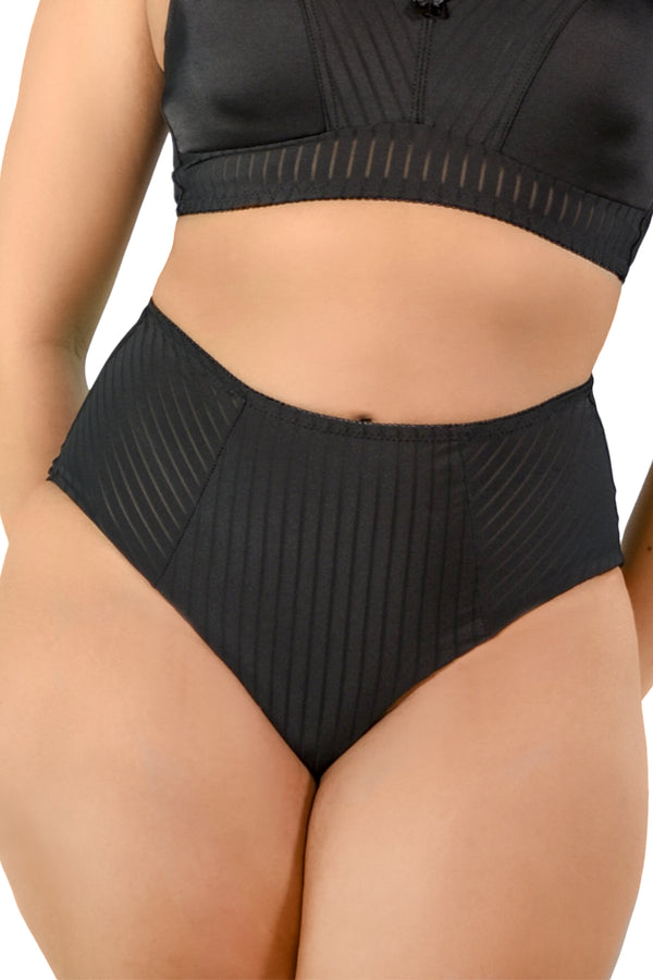 rhonda shear Striped Pin-Up Brief