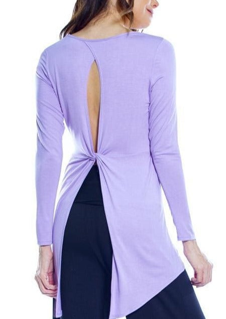 Rhonda Shear Twist Back Top - FINAL SALE