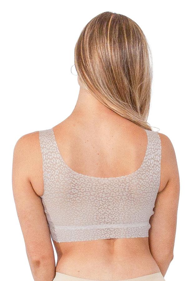 Rhonda Shear Stretch Animal Mesh Leisure Bra - Final Sale