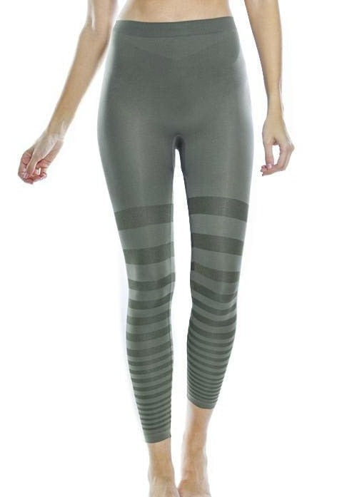 Rhonda Shear Tonal Striped Seamless Legging - FINAL SALE