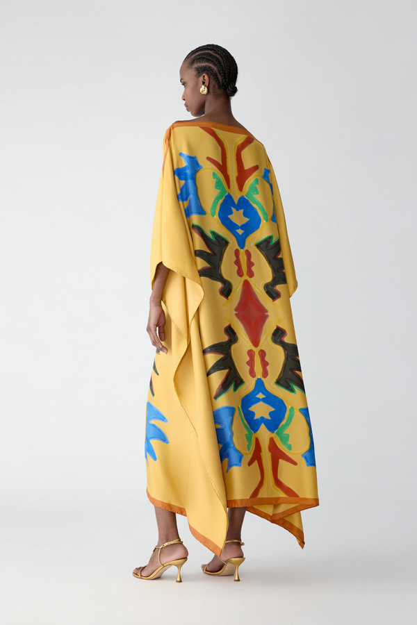 rianna Nina CAROLINA HERRERA X RIANNA + NINA Kaftan Daffodil