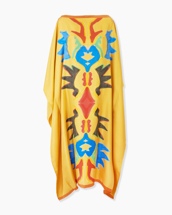 rianna nina CAROLINA HERRERA x RIANNA + NINA Kaftan Daffodil