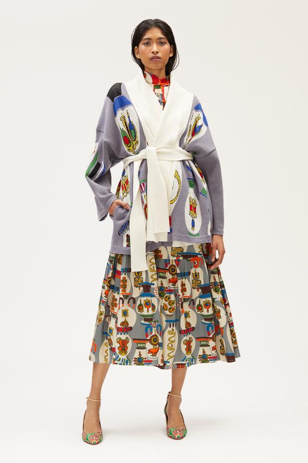 Rianna Nina KOSMIMA Knitted Kimono Jacket Benedetta