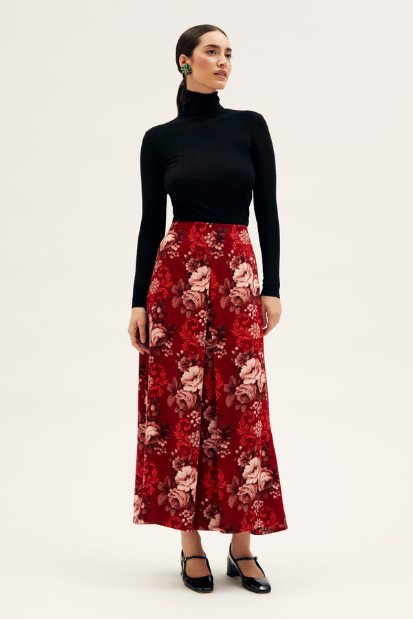 rianna nina One-of-a-kind Skirt With Box Pleat Cotton