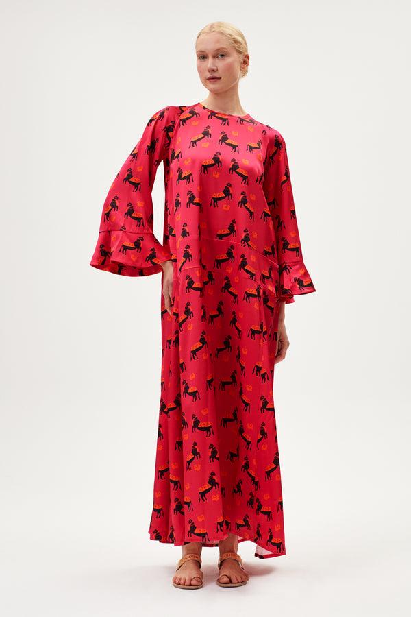 rianna nina Archive Evening Bell Dress