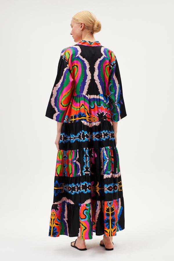 Rianna Nina Archive Volant Dress Long