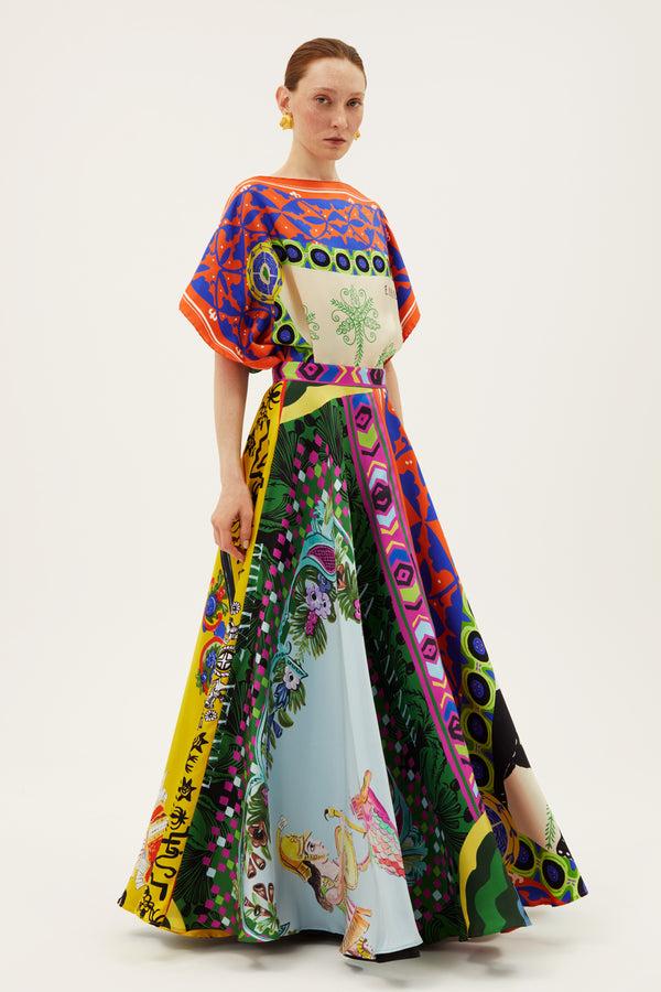 Rianna Nina Benaki Circle Skirt Olympia