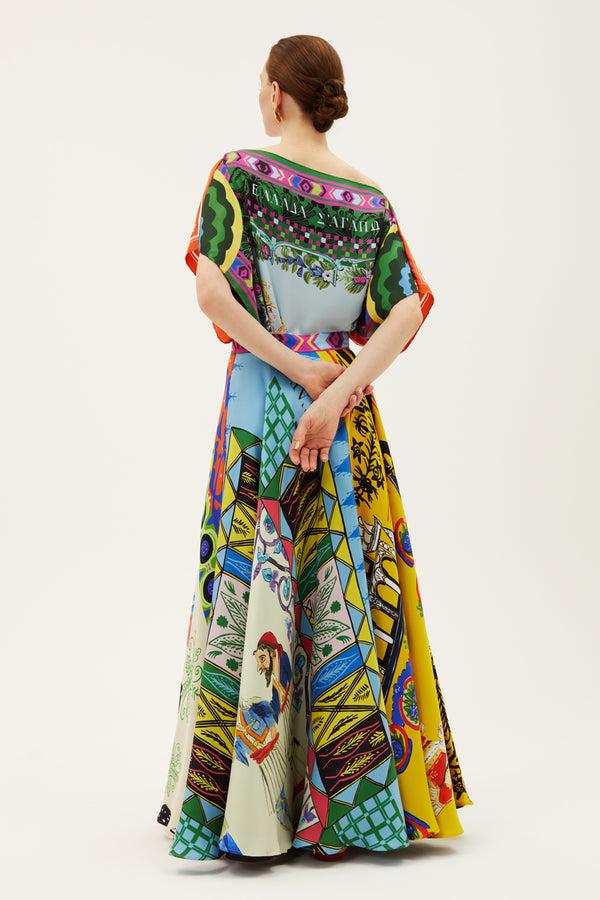 Rianna Nina Benaki Circle Skirt Olympia