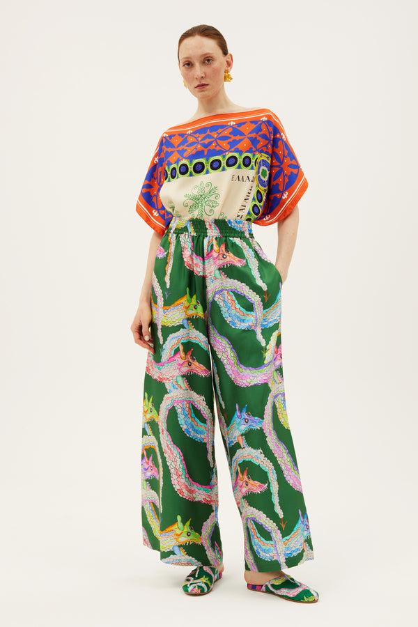 rianna nina Benaki Pants Fyori Silk