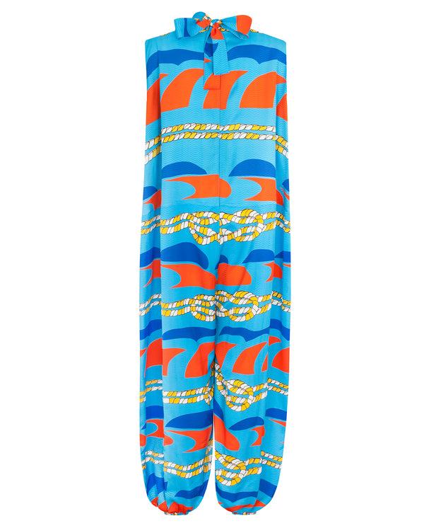 Rianna Nina BLU Overall Heidi Puffed Leg