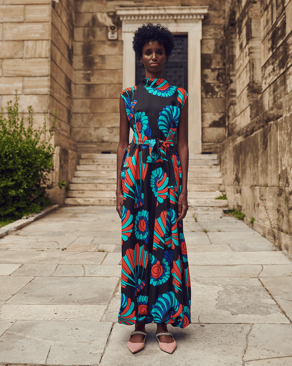 Rianna Nina BLU Overall Heidi Puffed Leg