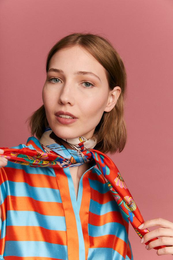 Rianna Nina BLU Scarf Limoni 140