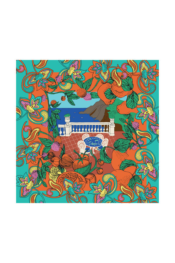 rianna nina BLU Scarf Taratsa 140