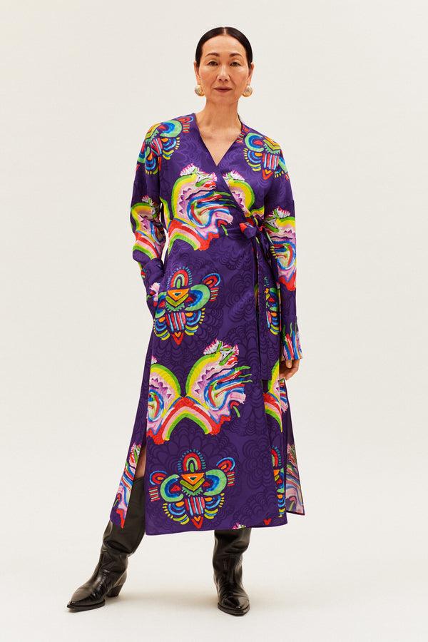 Rianna Nina Fantasia Wrap Dress Maggie