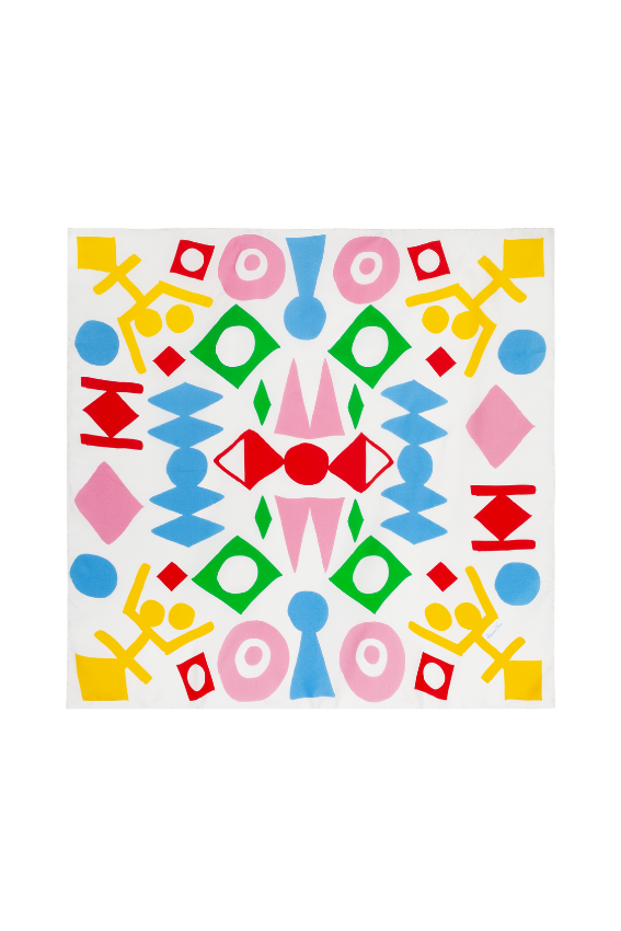 rianna nina GEOMETRIA Scarf Mikado Multi