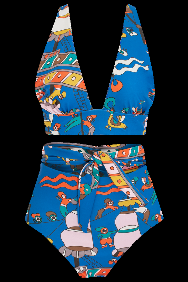 Rianna Nina Greek High Rise Bikini Briefs