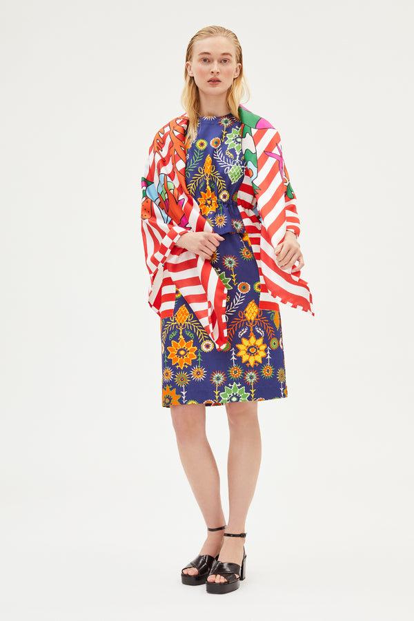 Rianna Nina Greek Scarf Naftis Red