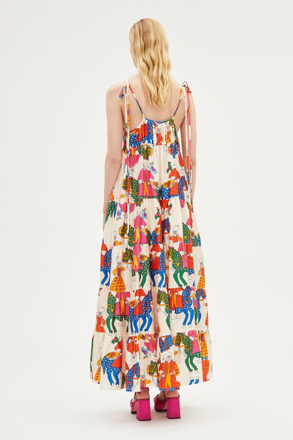 Rianna Nina Greek Volant Dress Sonia