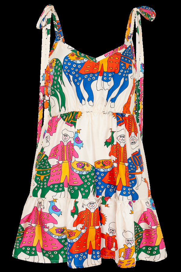 Rianna Nina Greek Volant Top Sonia Washed