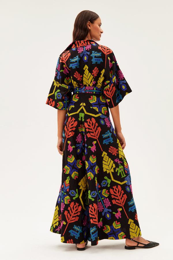 Rianna Nina Kilimi Embroidered Palazzo Pants