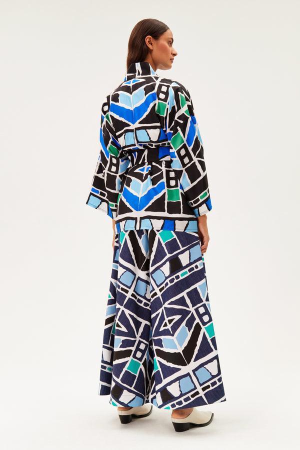 Rianna Nina Kilimi Kimono Short Silk