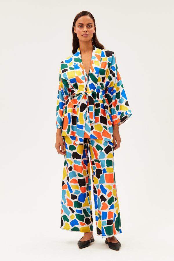 Rianna Nina Kilimi Kimono Short Silk