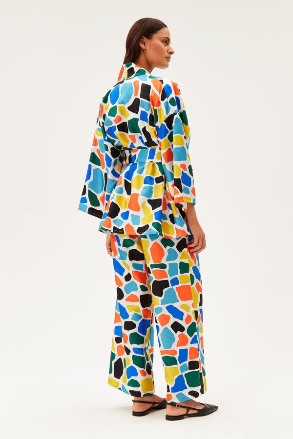 Rianna Nina Kilimi Kimono Short Silk