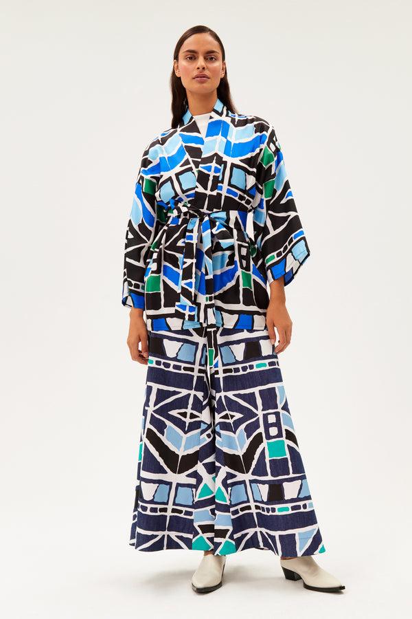 rianna nina Kilimi Kimono Short Silk