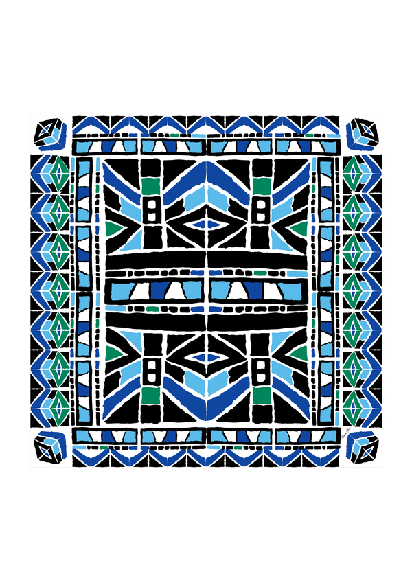 rianna nina Kilimi Scarf Chorio Black