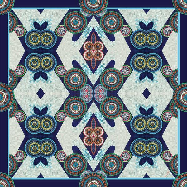 Rianna Nina Kipos Plissee Scarf Limni