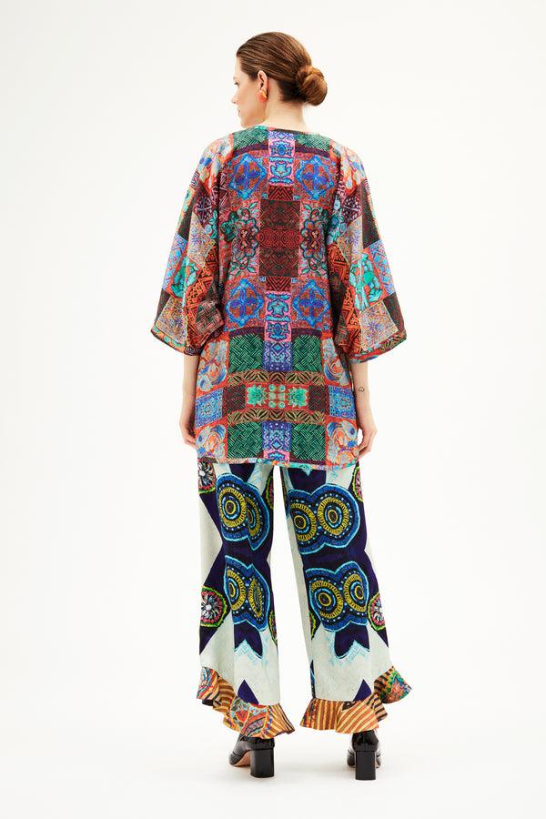 Rianna Nina Kipos Reversible Blouse Margarita