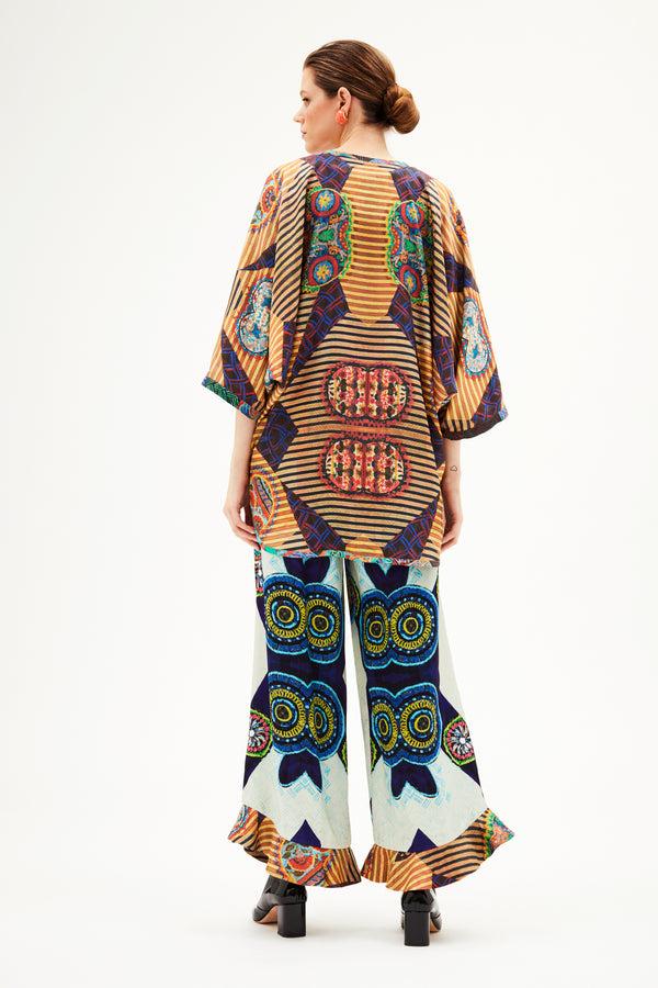 Rianna Nina Kipos Reversible Blouse Margarita