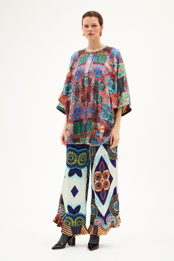 Rianna Nina Kipos Reversible Blouse Margarita