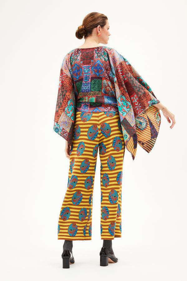 Rianna Nina Kipos Square Blouse Ava