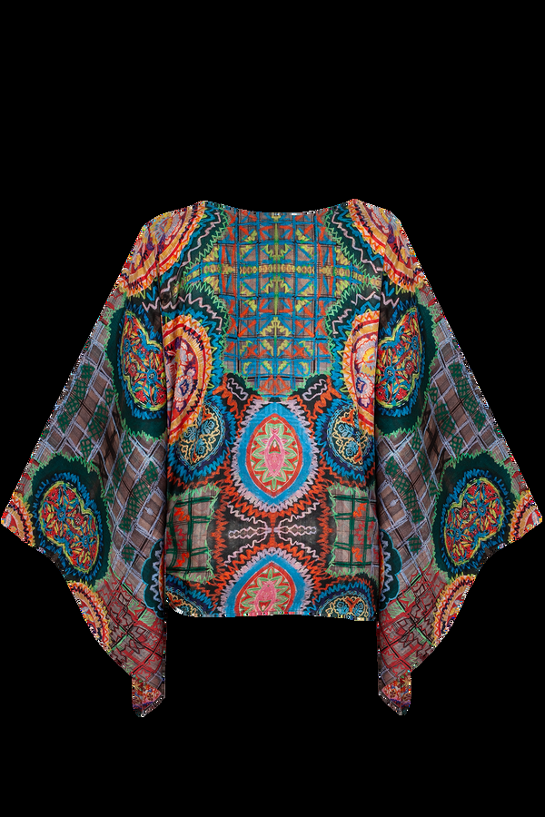 Rianna Nina Kipos Square Blouse Ava