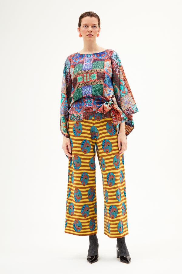 rianna nina Kipos Square Blouse Ava