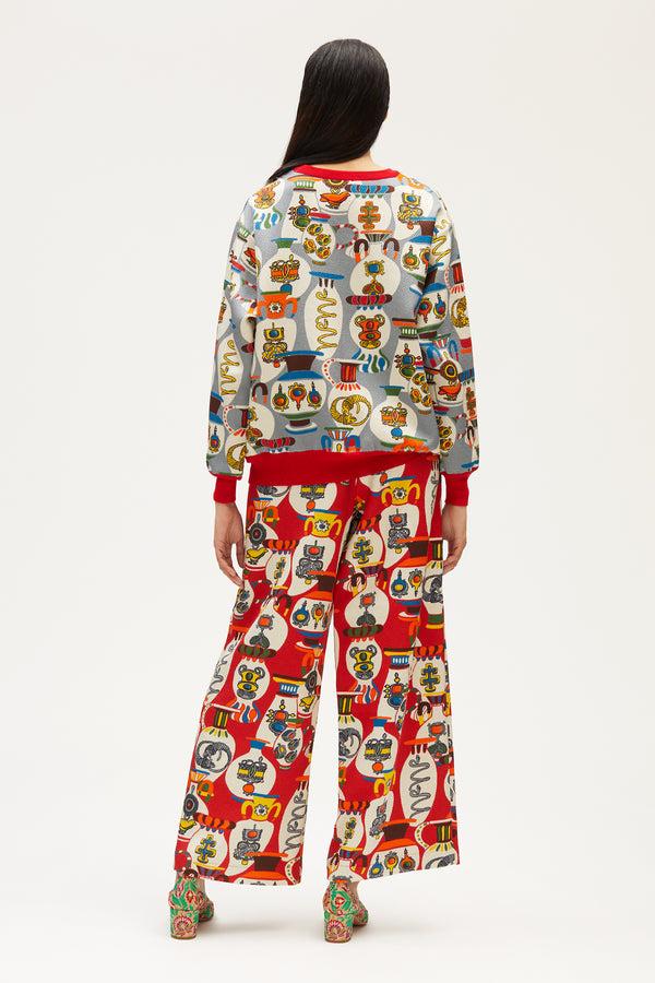 Rianna Nina KOSMIMA Pants Melina Jacquard