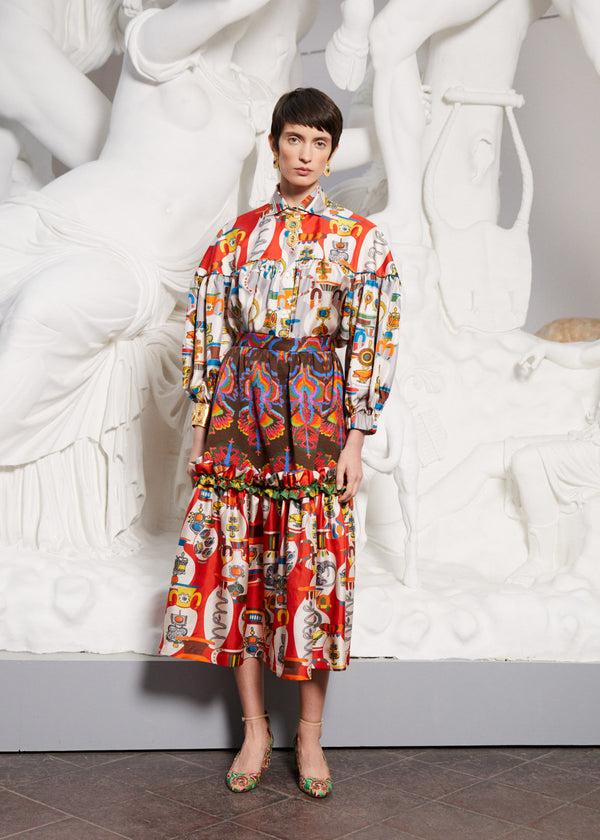 Rianna Nina KOSMIMA Volant Skirt Frida