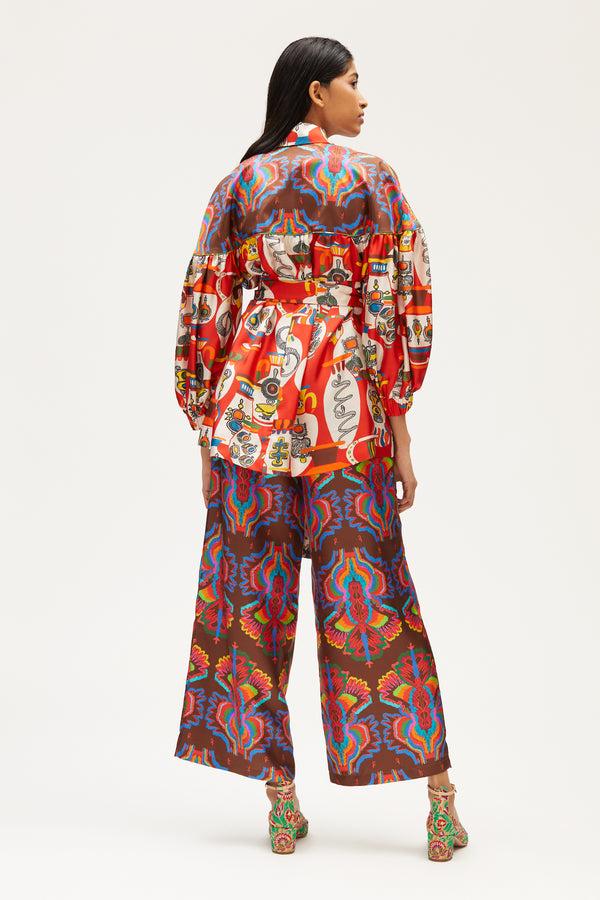 Rianna Nina KOSMIMA Yoke Blouse Georgia