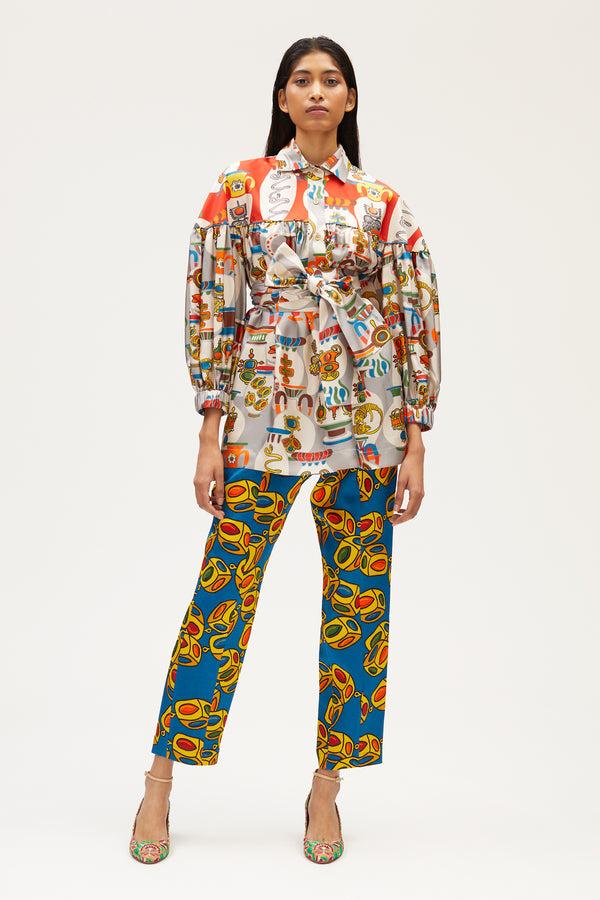 Rianna Nina KOSMIMA Yoke Blouse Georgia