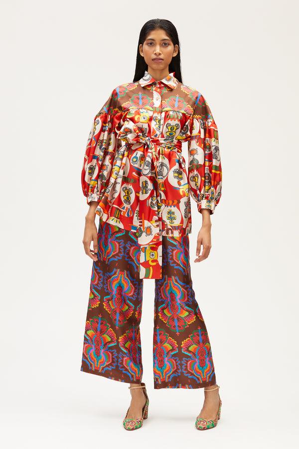 rianna nina KOSMIMA Yoke Blouse Georgia