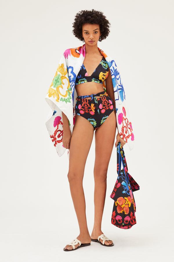 rianna nina MESOGIOS Scarf Manitari White